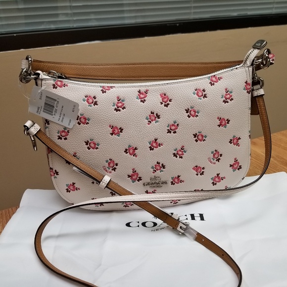 Chelsea Crossbody W/ Floral Bloom Print - chalk - Picture 2 of 6